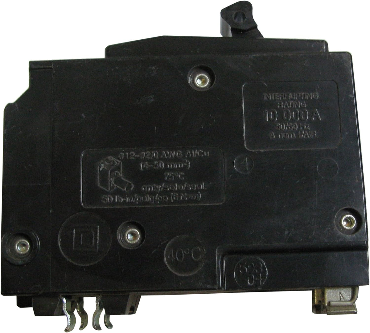 Square D Type QO 2-Pole Molded Case Circuit Breaker 100A QO2100