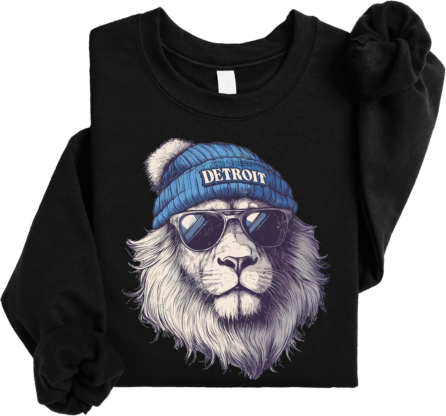 Olive Loves Apple Detroit Football Sports Sweatshirt for Men Women Youth and Toddler Boys and Girls
