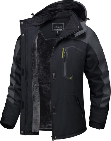 TACVASEN Women's Winter Coats Waterproof Snow Ski Jacket Warm Fleece