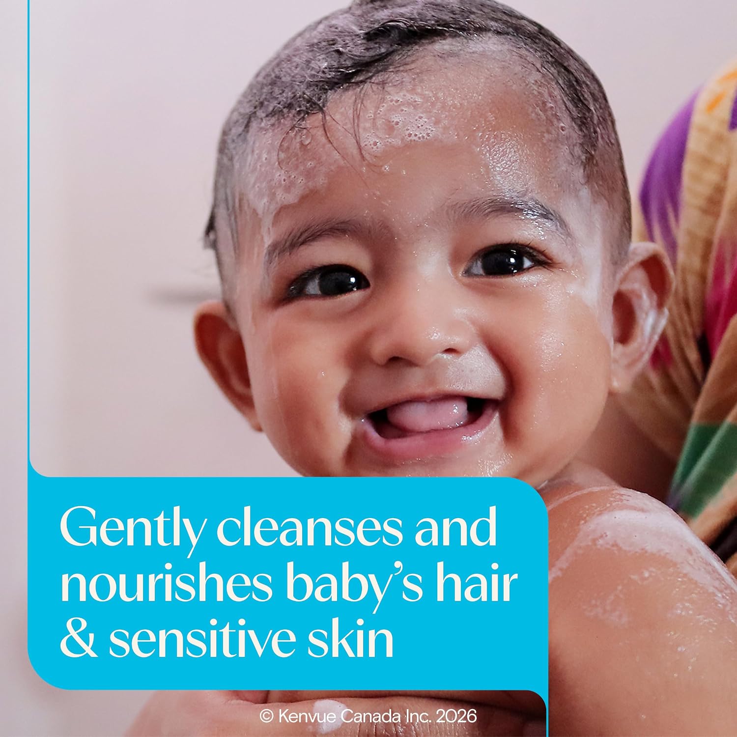 Aveeno Baby Daily Moisture Wash & Shampoo, Tear-Free, 18 fl. oz