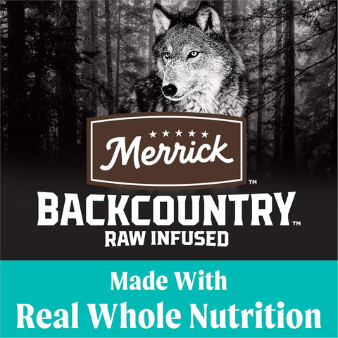 Merrick Backcountry Game Bird Recipe Grain Free Dry Dog Food, 20 lb Bag