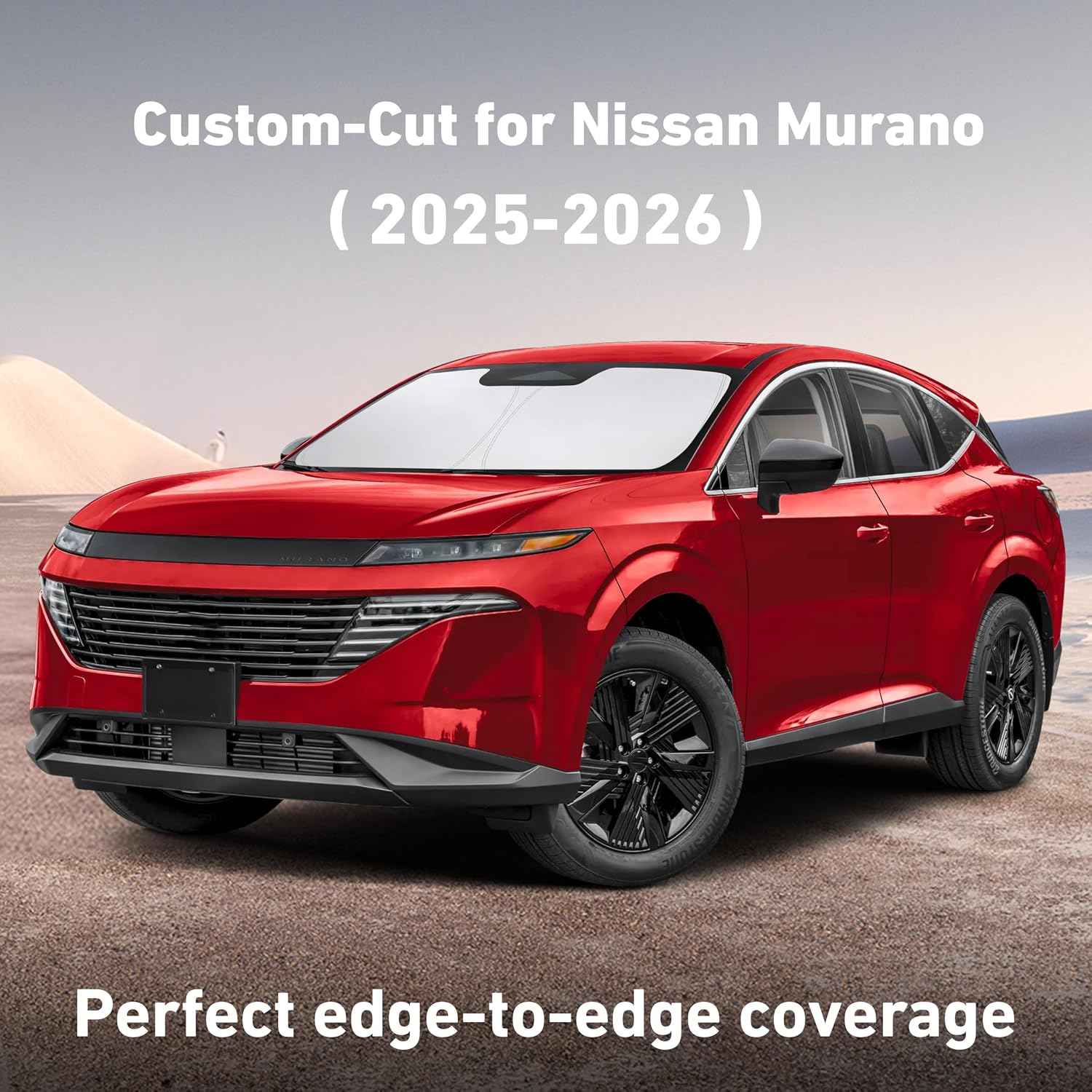 EcoNour Windshield Sunshade Compatible for Nissan Murano 2025 2026 (SV