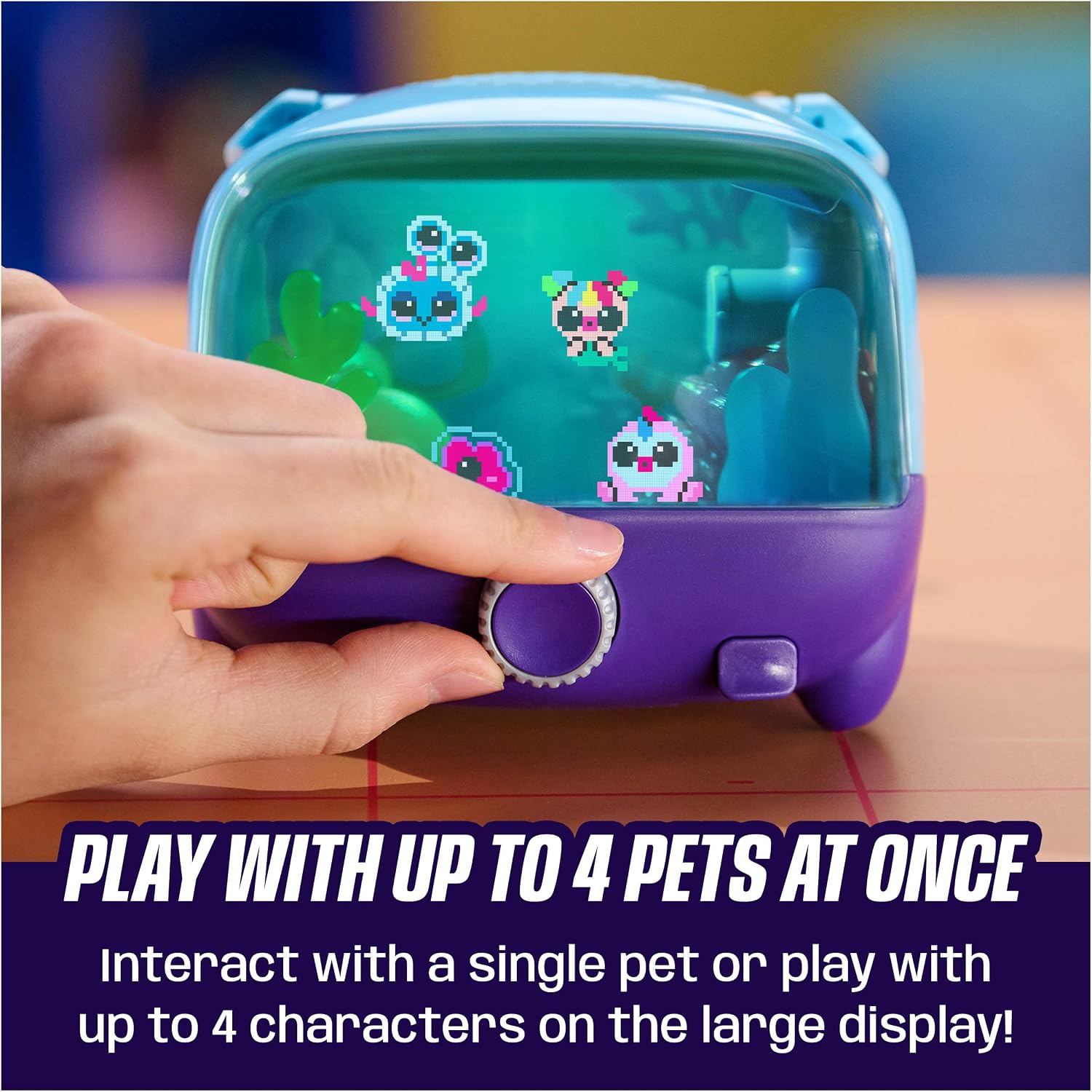 BITZEE Aquarium Interactive Fish Tank Toy & Digital Pet, Ages 5+