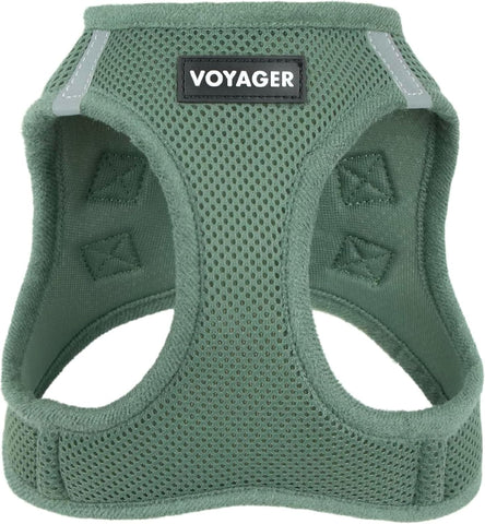 Voyager Step-in Air Dog Vest Harness - Moss Green, Medium