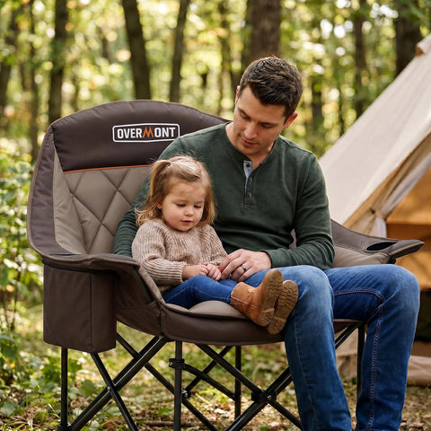Overmont Oversized XL Camping Chair for Adults 500 lb Support