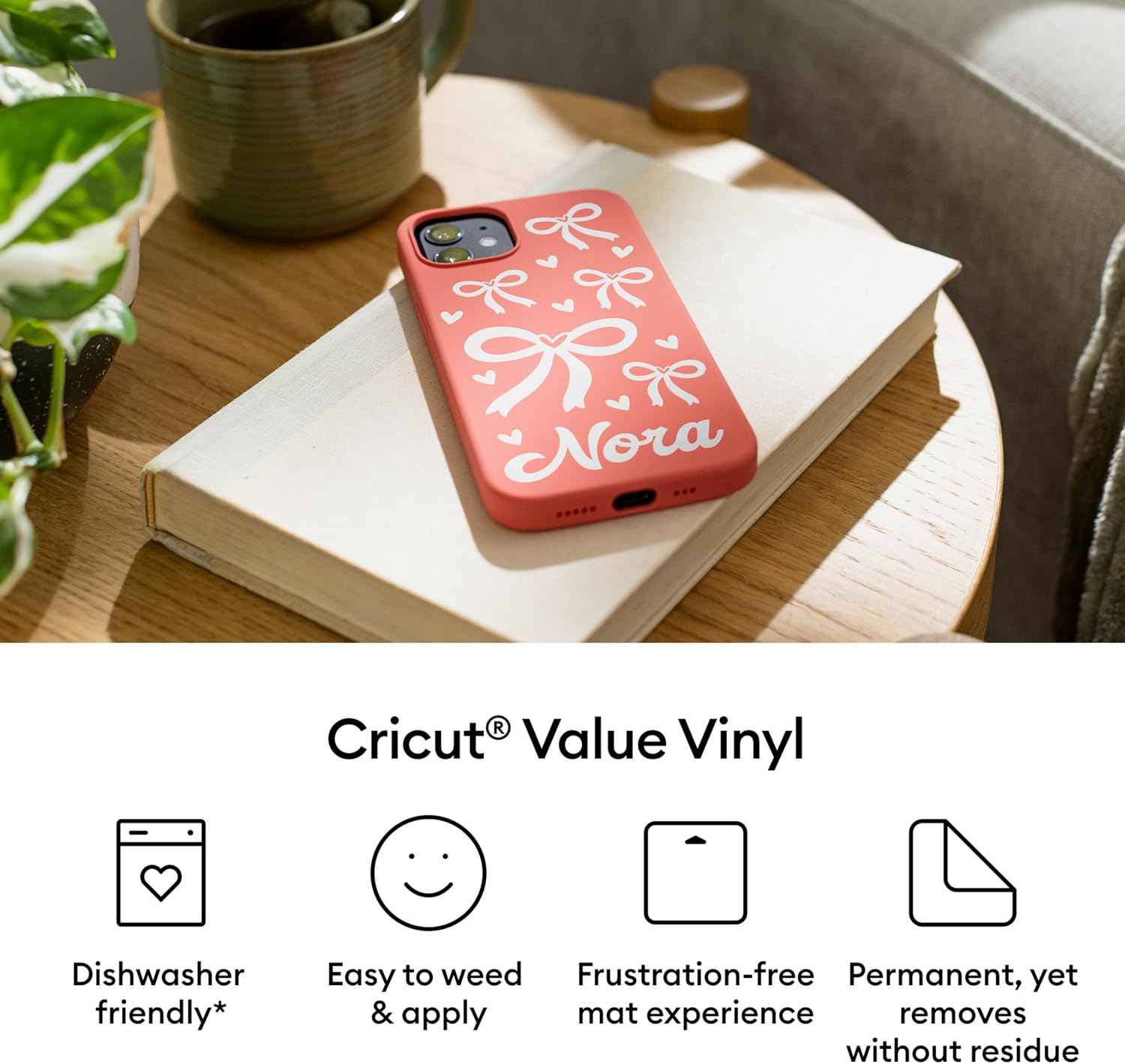 Cricut Value Permanent Vinyl-Rainbow Sampler (12in x 12in Sheets)