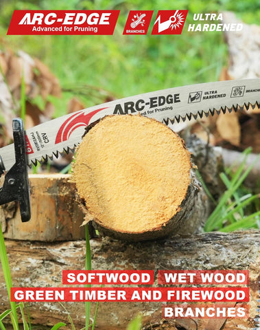 EZARC Arc Edge Reciprocating Saw Blades, 12-Inch 6TPI for Pruning, 3-Pack