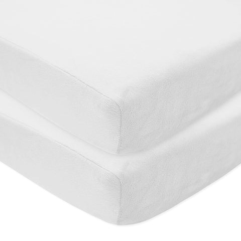 American Baby Company Heavenly Soft Chenille Fitted Crib Sheet 28" x 52", Warm and Cozy Neutral Chenille Sheet, Chocolate, for Boys and Girls, Fits Crib and Toddler Bed mattresses