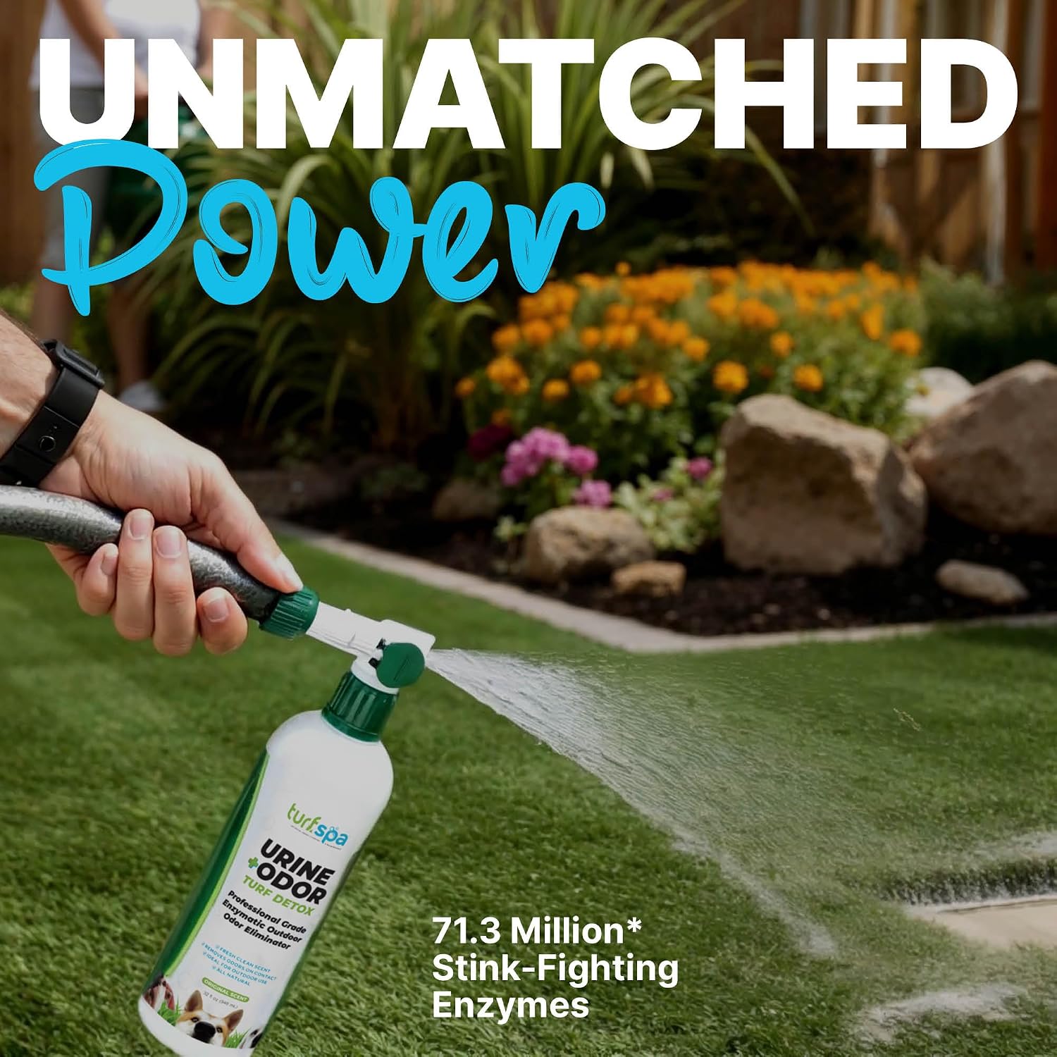 Artificial Turf Odor Eliminator, Dog Urine Yard Deodorizer, 1 Gallon