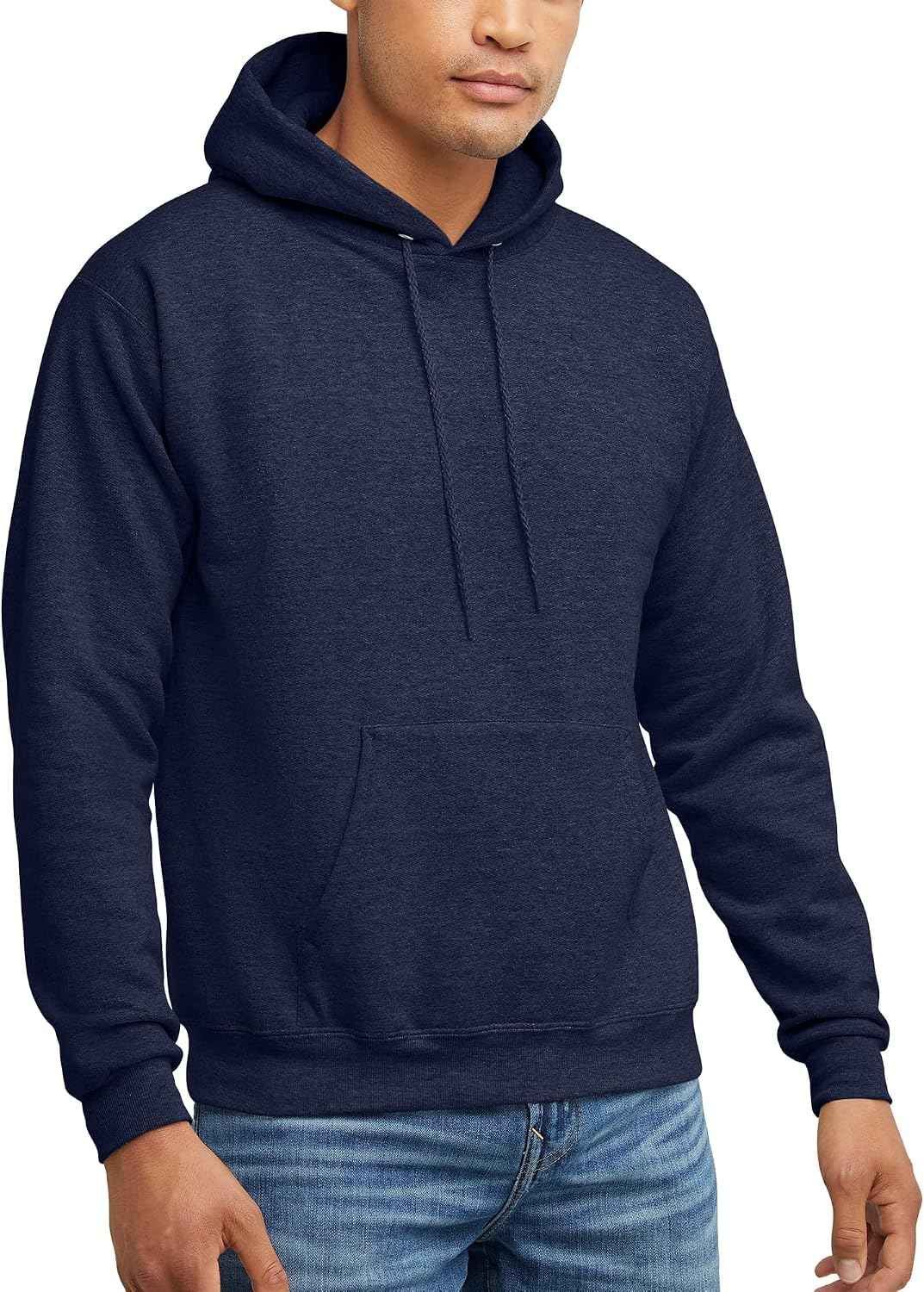 Hanes Men's Hoodie - EcoSmart Fleece Hooded Sweatshirt for Men & Women - Midweight Fleece - Big & Tall Available