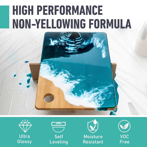 Beast Bond Epoxy Resin 2 Gallon Kit, High-Performance Table Top