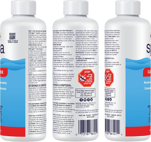 HTH Spa 86121, Clarifier, 16 oz