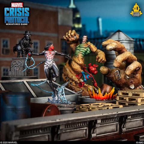 Marvel: Crisis Protocol Silk, Spider-Ham & Spider-Man Noir Character Pack