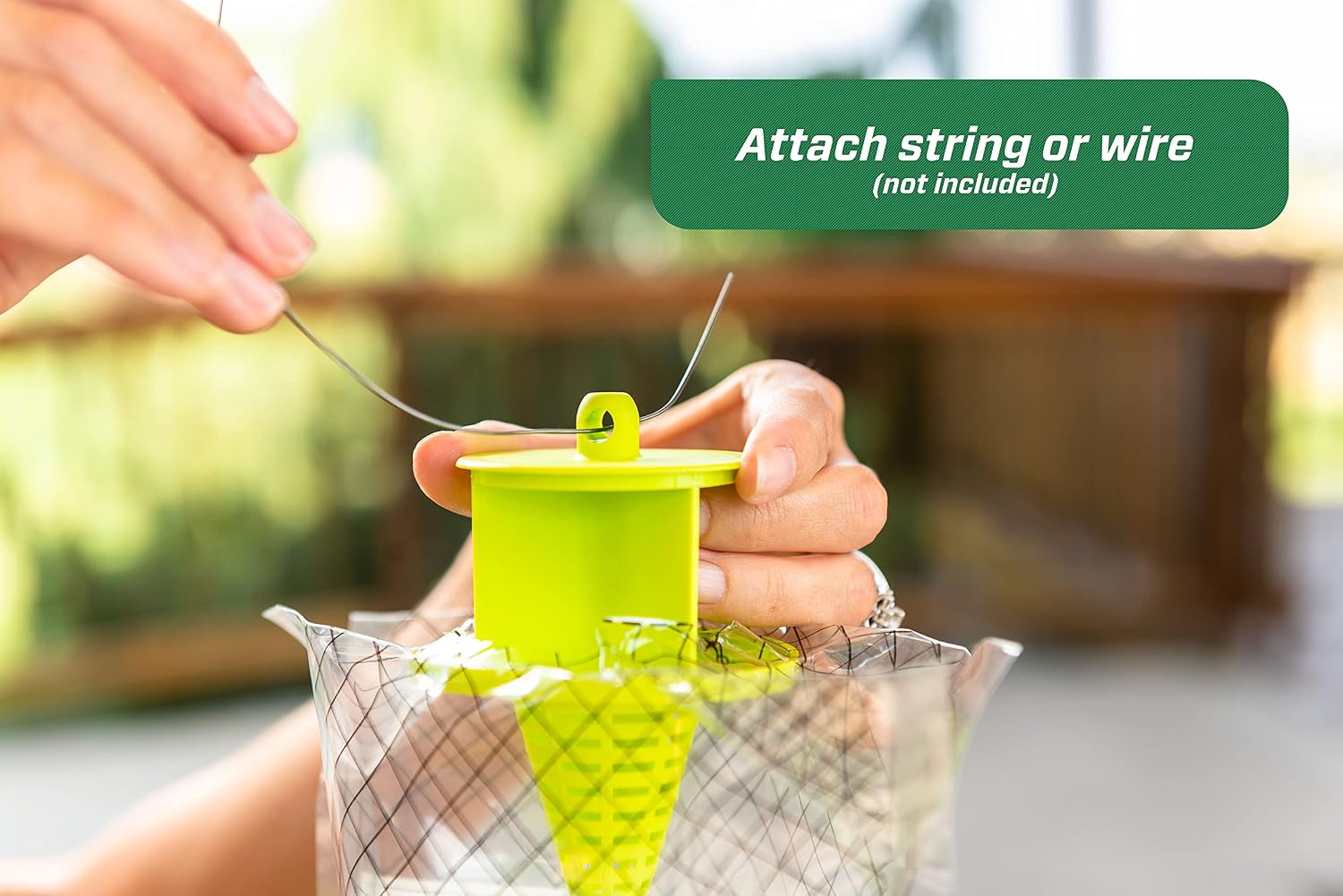 RESCUE! Big Bag Fly Trap – Disposable, Outdoor Use - 4 Traps