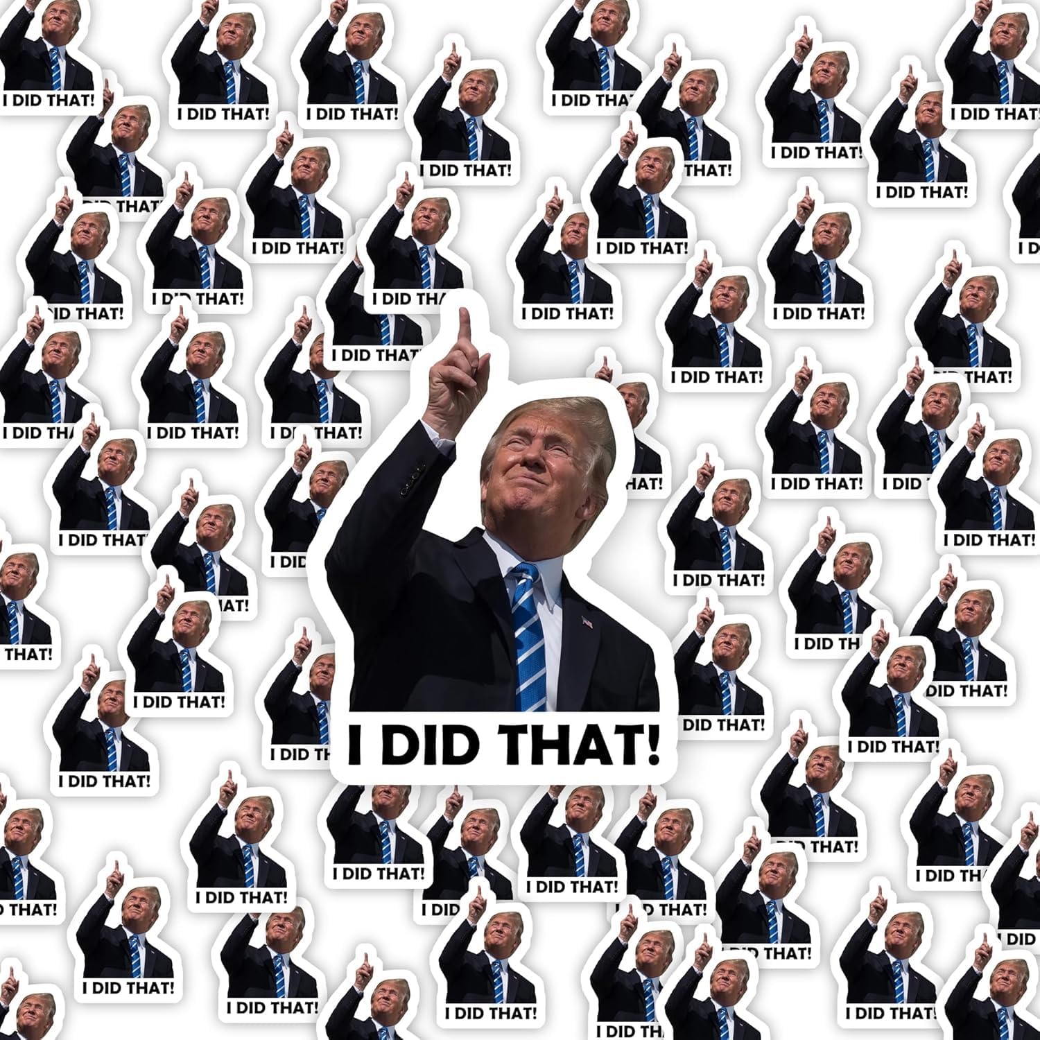 Trump I Did that Stickers, 2.5inch I Did that Trump Sticker 100PCS