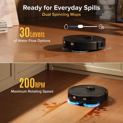 roborock 2026 New Qrevo S Pro Robot Vacuum and Mop, 18,500Pa Suction