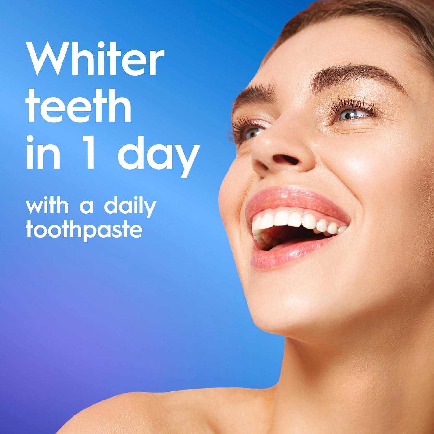 Crest 3D White Deep Stain Remover Toothpaste, Teeth whitening for Adults, 3.1oz, 2 Pack, Sensitivity Safe, Enamel Repair, Cavity Protection, Fluoride Toothpaste, Travel Size Toiletries