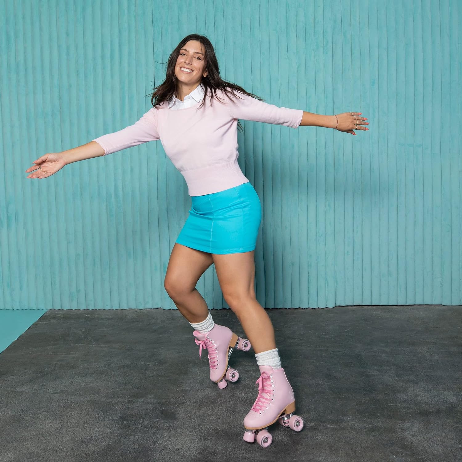 C SEVEN C7skates Cute Roller Skates for Girls and Adults