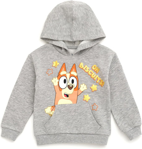 Bluey Fleece Hooded Sweatshirt Toddler to Big Kid
