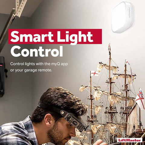 LiftMaster 827LM MyQ Smart LED Garage Light for Garage Units 2015 to Present