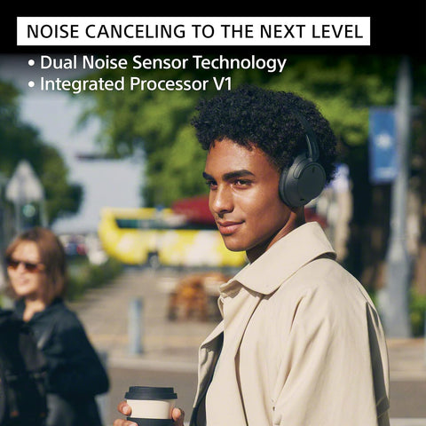 Sony WH-CH720N Wireless Noise Cancelling Over-Ear Headphones, Black