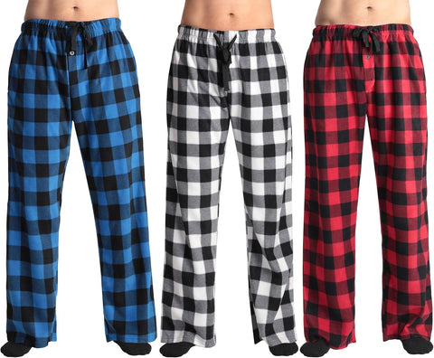 #followme Polar Fleece Pajama Pants for Men - (Pack of 3)