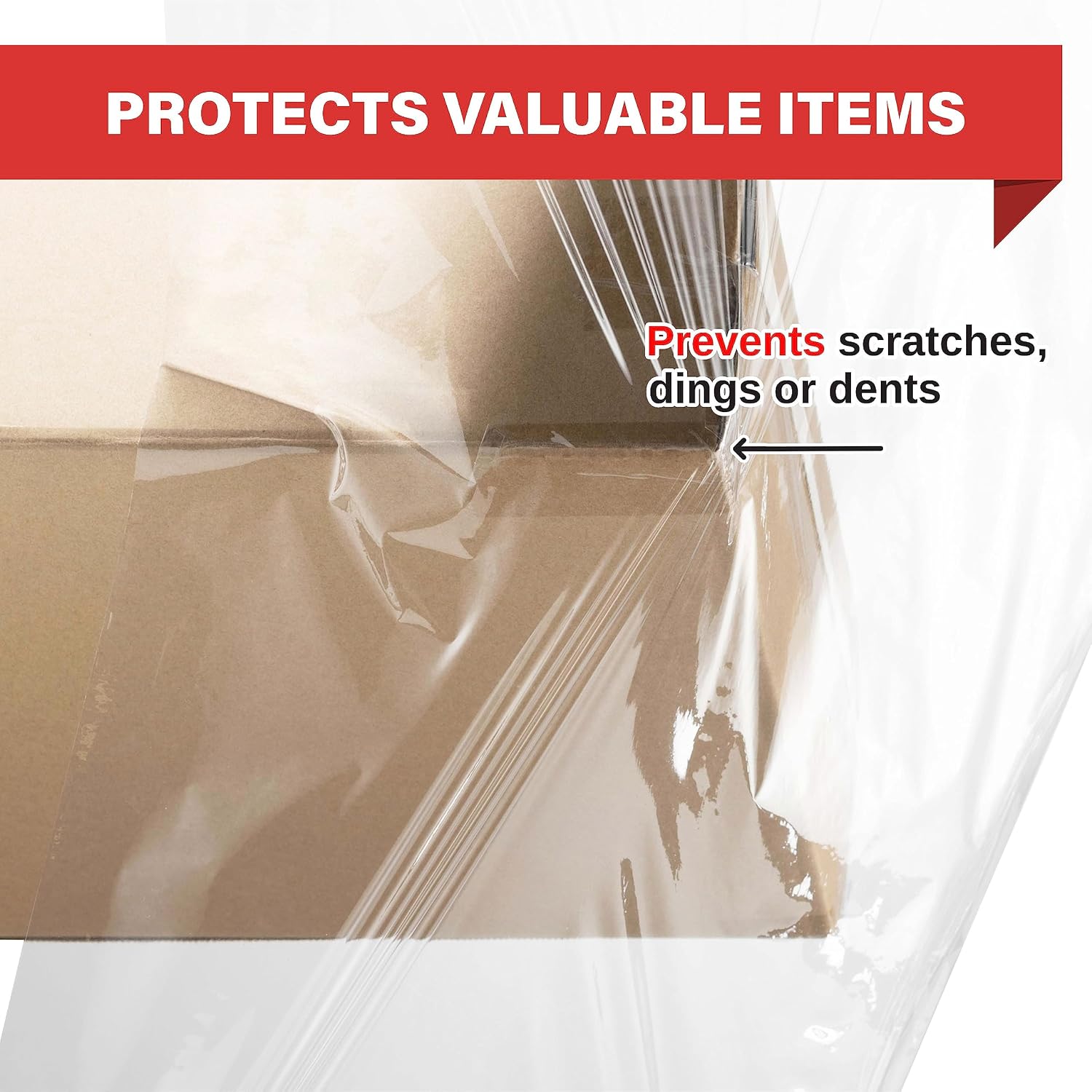 Simply Cool 4 Pack Stretch Wrap 18 Inch 80 Gauge Shrink Wrap