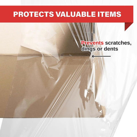 Simply Cool 4 Pack Stretch Wrap 18 Inch 80 Gauge Shrink Wrap