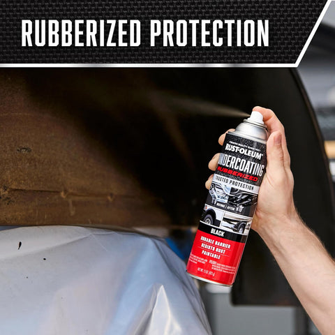 Rust-Oleum Rubberized Black Undercoating Rust Resistant Spray Paint