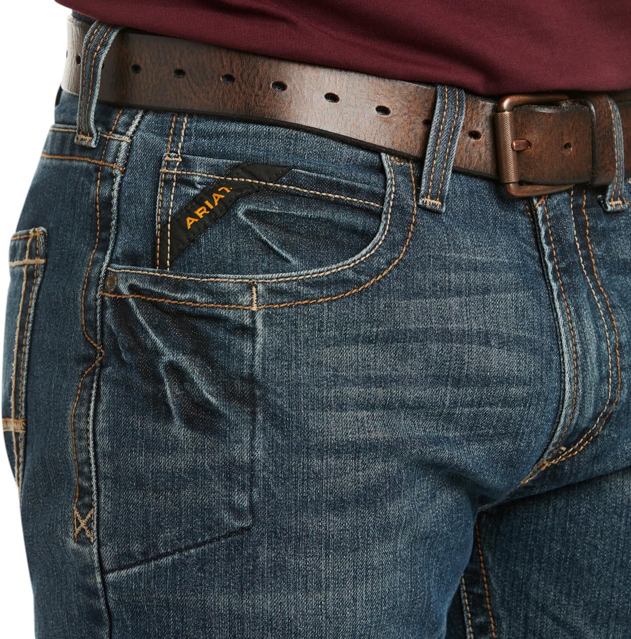 ARIAT Work Rebar M4 Low Rise Bootcut Jeans in Bodie