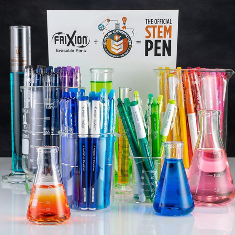 PILOT FriXion Clicker Erasable Pens, Fine Point 0.7 mm, Black Ink, 3-Pack