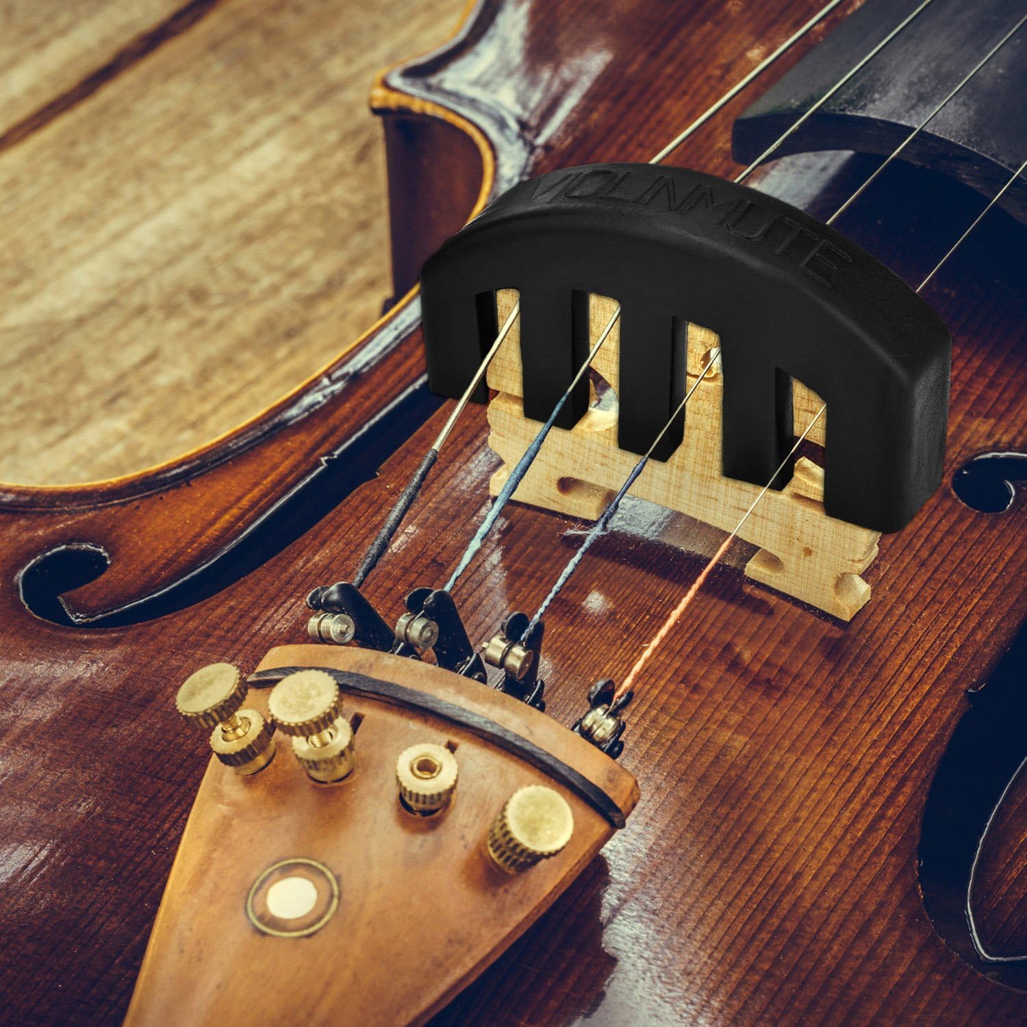 eBoot Rubber Mute for 4/4 Violin, Practice Mute