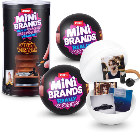 Mini Brands Really Works Vinyl Capsule Series 1 (2 Pack) By ZURU
