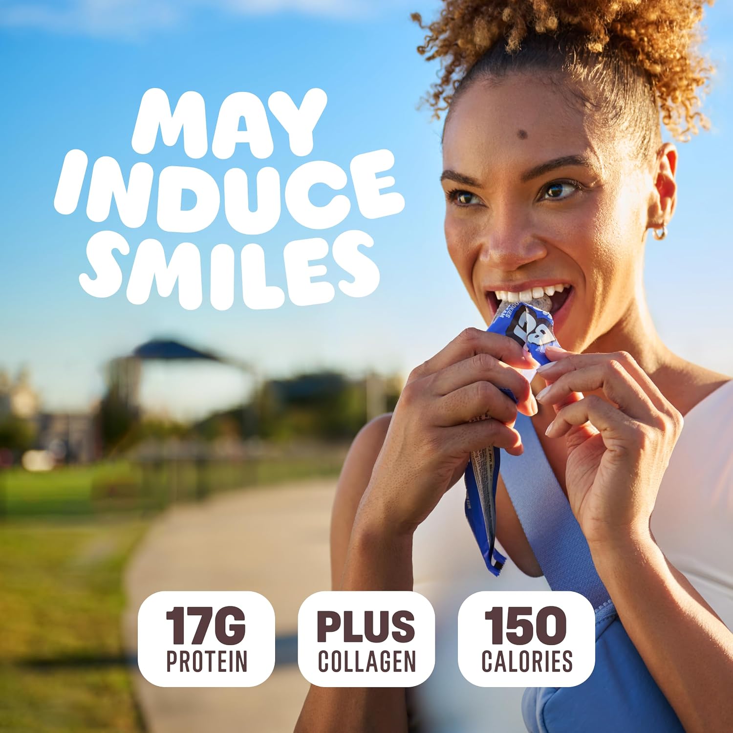 BUILT Puff Protein Bars, Cookies 'N Cream, 17g Protein - 12 Count