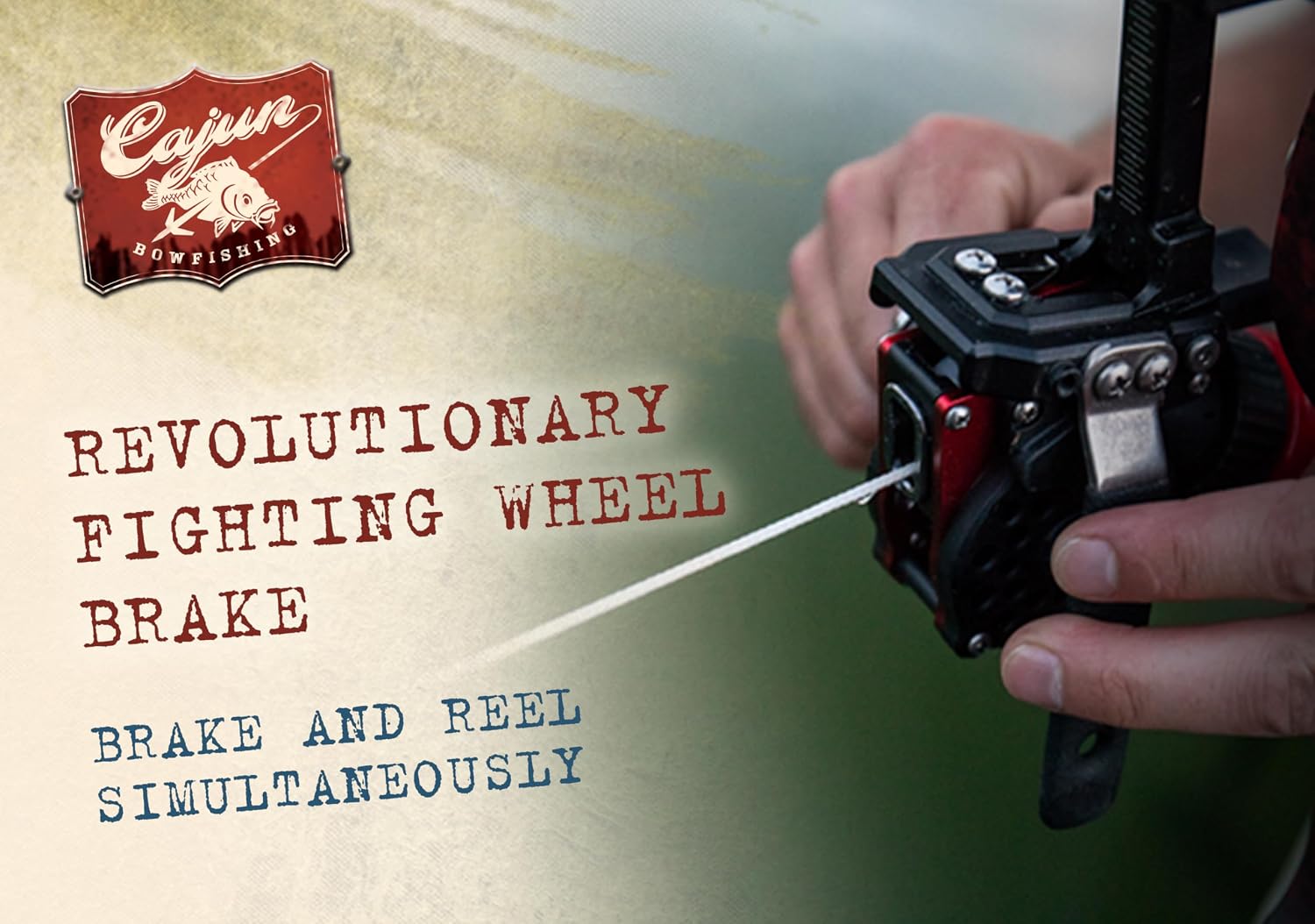 Cajun Bowfishing Winch Pro Bowfishing Reel