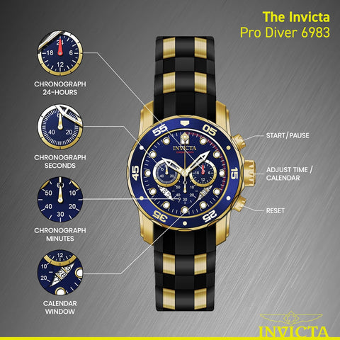 Invicta Men's Pro Diver Collection