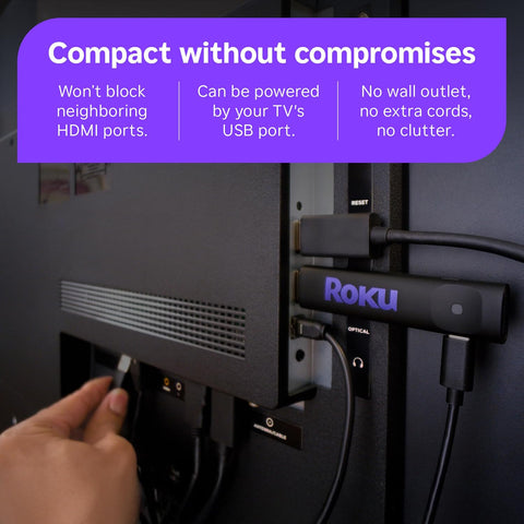 Roku Streaming Stick HD with Voice Remote