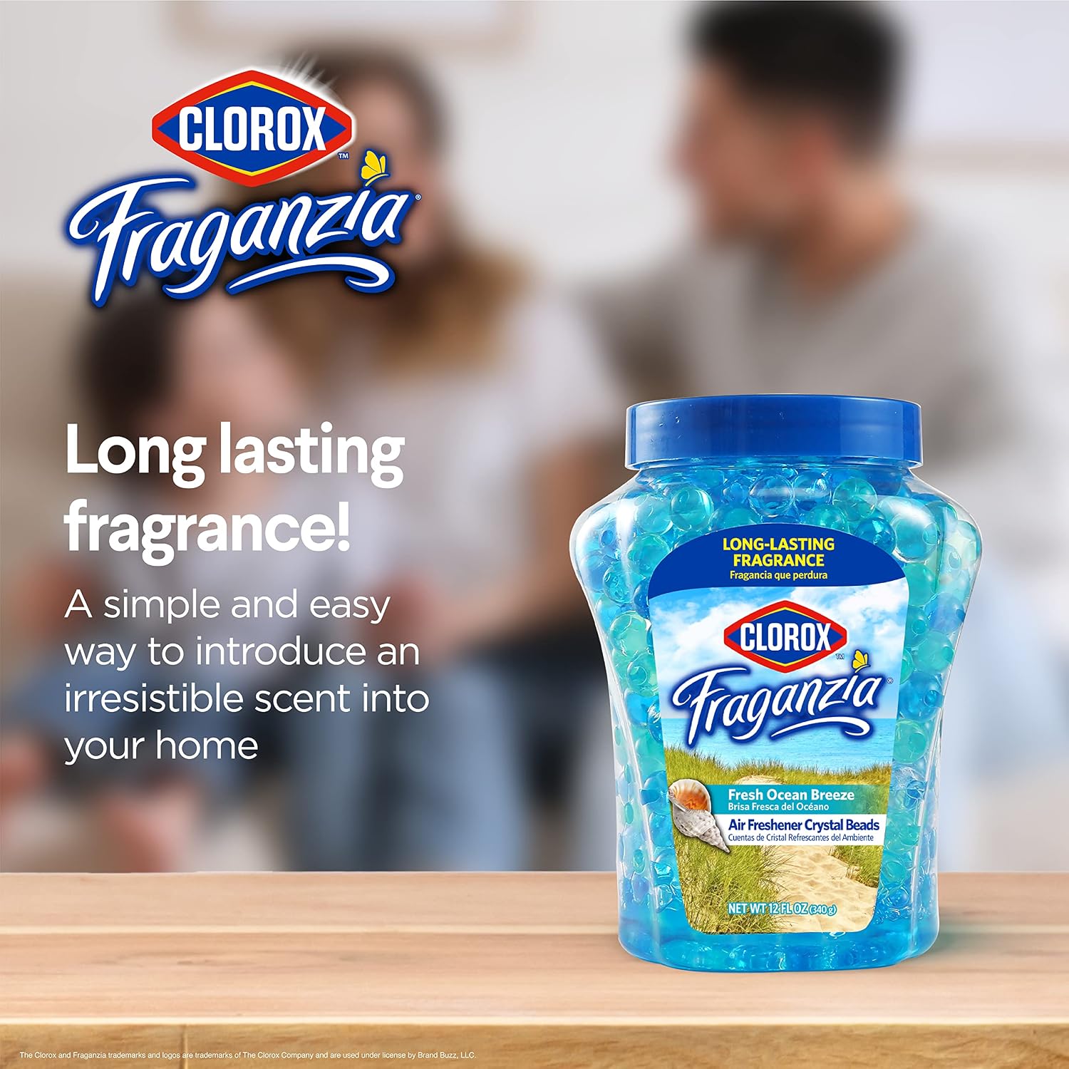 Clorox Fraganzia Twin Pack, Ocean Breeze & Lavender Eucalyptus, 24 Oz