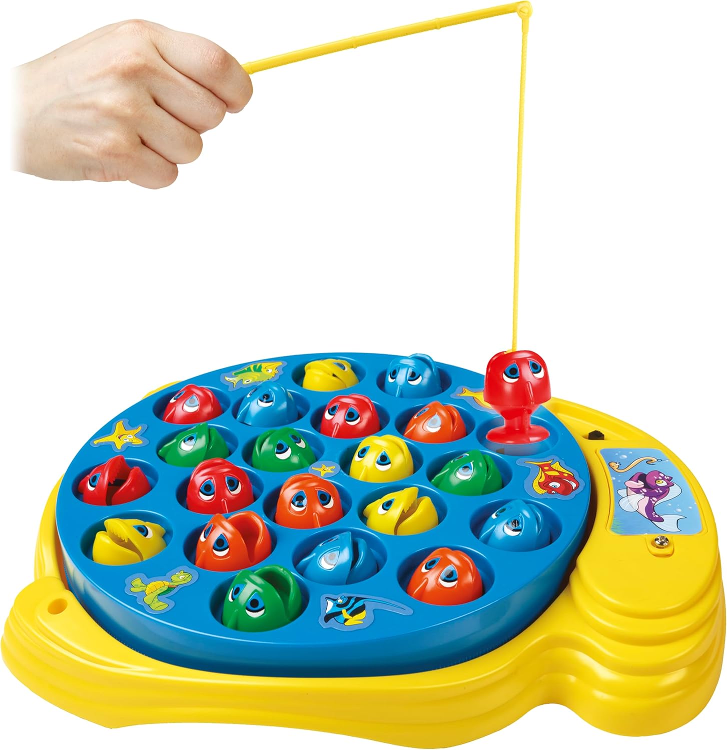 Let's Go Fishin' Game by Pressman - The Original Fast-Action Fishing Game!, 1-4 players