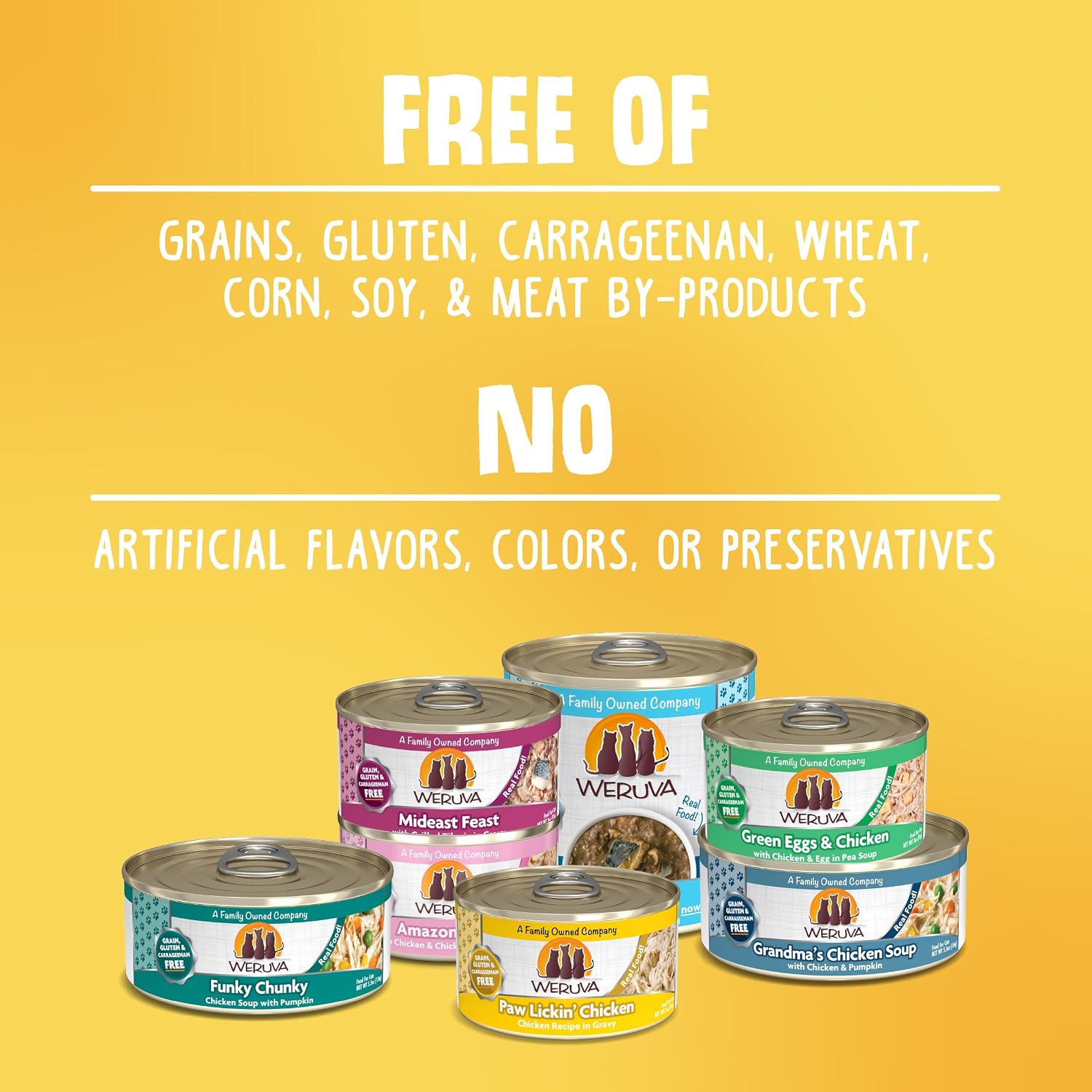 Weruva Classic Cat Food, Variety Pack, Paw Lickin' Pals Wet Cat Food, 5.5oz Cans (Pack of 24)
