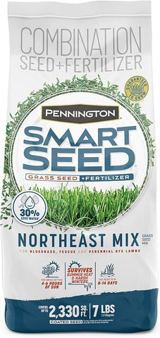 Pennington Smart Seed Northeast Mix 7lb, Grass Seeds for Lawn