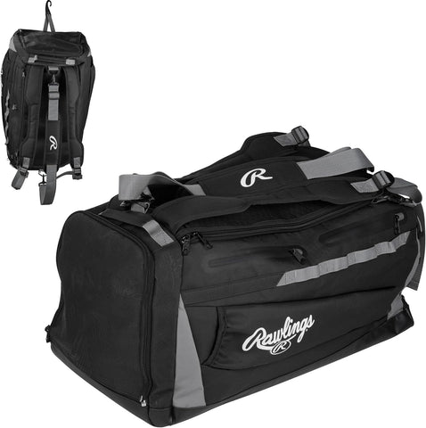 Rawlings | MACH Hybrid Backpack/Duffle Equipment Bag | Baseball & Softball | Multiple Colors