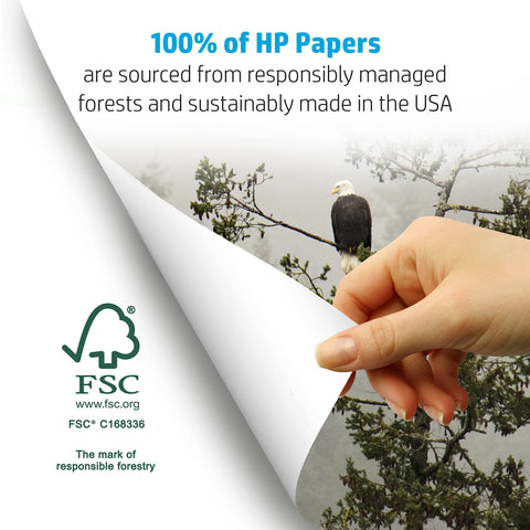 HP Papers | 8.5 x 11 Paper | Copy &Print 20 lb | 3 Ream Case - 1,500 Sheets | 92 Bright | Made in USA - FSC Certified | 200090C