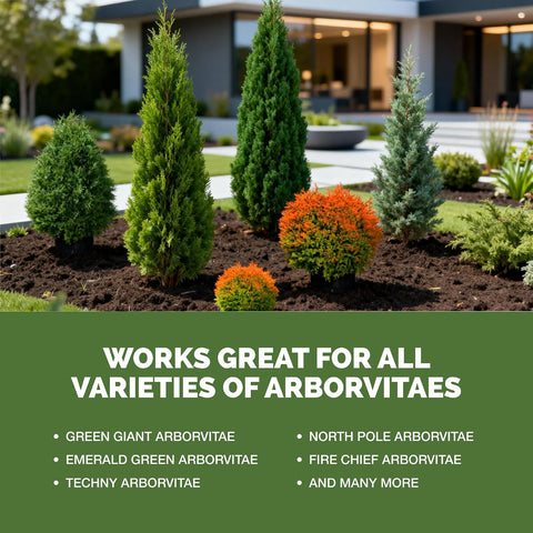 Arborvitae Tree Fertilizer - Liquid Plant Food for Greener Foliage, 32 oz