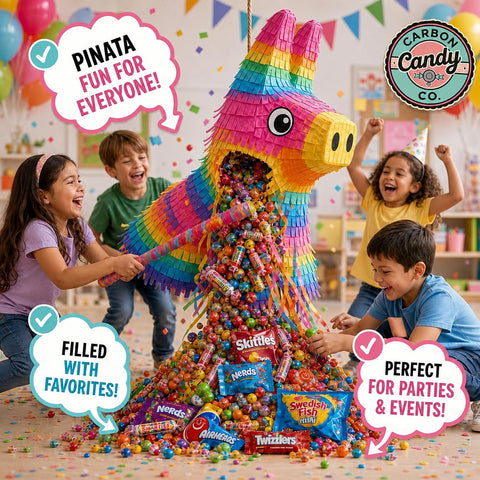 Pinata Candy Variety Pack - 8 Lb Assorted Mix, Halloween Candies for Kids