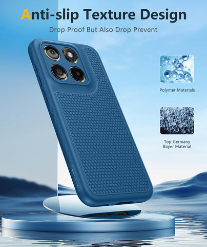 FNTCASE for Motorola Edge 2026 Case: Matte TPU Non Slip Drop Protection