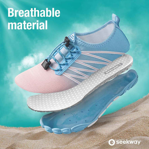 SEEKWAY Water Shoes Men Women Adult Quick-Dry Aqua Sock Barefoot for Beach Swim River Pool Lake Hiking Kayaking Surfing