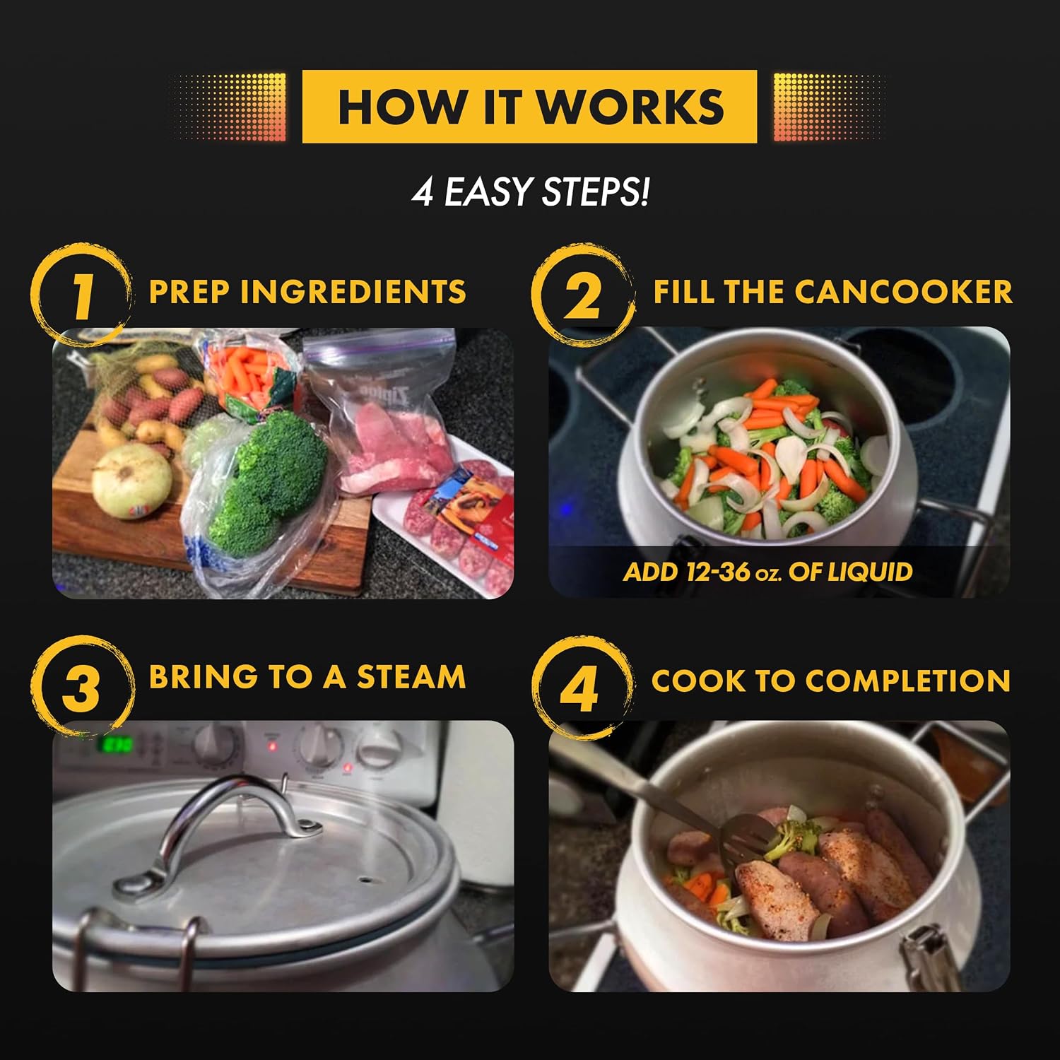 CanCooker Junior Convection Steam Cooker | 2 Gallon