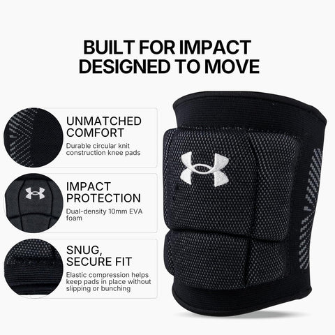 Under Armour Volleyball Knee Pads, Set of 2