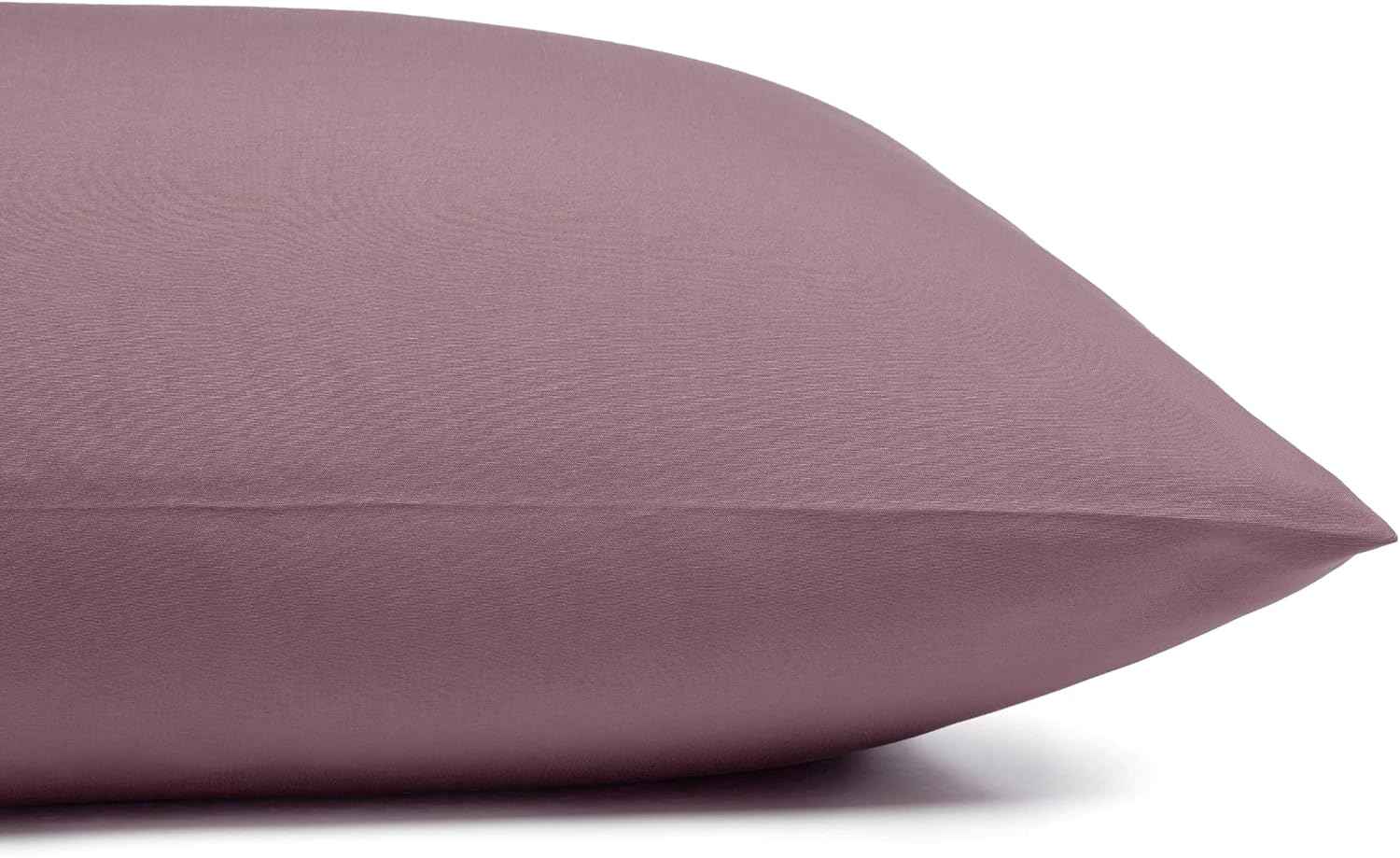 Amazon Basics Lightweight Super Soft Breathable Wrinkle-Free Microfiber 3-Piece Bed Sheet Set, Twin XL, Rose, Solid